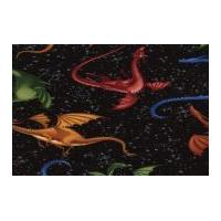 Timeless Treasures Dragons Popli...