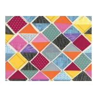 Timeless Treasures Field Study Diamonds Poplin Quilting Fabric