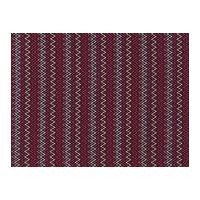 Timeless Treasures Mini Chevron Stripe Poplin Quilting Fabric Berry