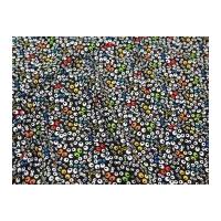 Timeless Treasures Pairs of Eyes Quilting Fabric Black