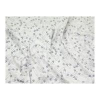 Timeless Treasures Safety Pins Quilting Fabric White