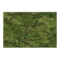 Timeless Treasures Sprigs Poplin Quilting Fabric Green