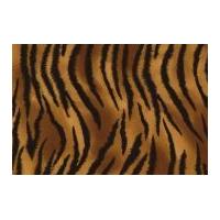 Timeless Treasures Tiger Poplin Quilting Fabric