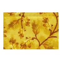 Timeless Treasures Vines Poplin Quilting Fabric Gold