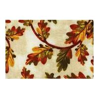 Timeless Treasures Vines Poplin Quilting Fabric Cream