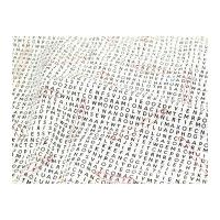 timeless treasures wordsearch puzzle quilting fabric white