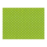 timeless treasures dots poplin quilting fabric lime