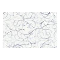 Timeless Treasures Kumera Swirls Poplin Quilting Fabric Ivory