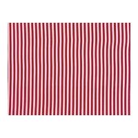 Timeless Treasures 1/8 Inch Stripe Poplin Quilting Fabric Red