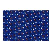 timeless treasures sailboats poplin quilting fabric