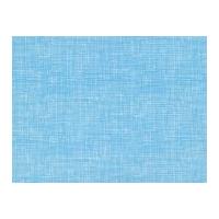 Timeless Treasures Sketch Basic Poplin Quilting Fabric Turquoise