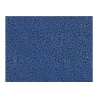 timeless treasures ditsy leaf metallic poplin quilting fabric blue