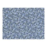 timeless treasures small flowers with dots poplin quilting fabric crea ...