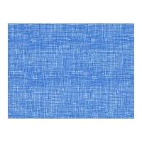 Timeless Treasures Sketch Basic Poplin Quilting Fabric Blue