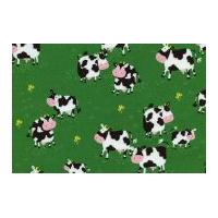 Timeless Treasures Mini Cows Poplin Quilting Fabric