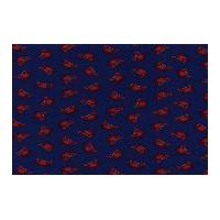 Timeless Treasures Mini Crabs Poplin Quilting Fabric