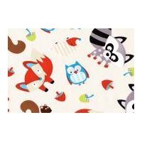 timeless treasures tossed animals poplin quilting fabric