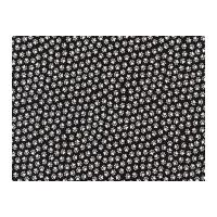 Timeless Treasures Mini Pawprints Poplin Quilting Fabric Black