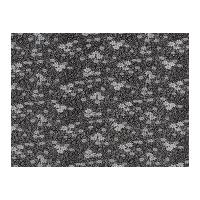 Timeless Treasures Tiny Calico Poplin Quilting Fabric Black