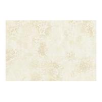 Timeless Treasures Summer Lace Poplin Quilting Fabric Cream