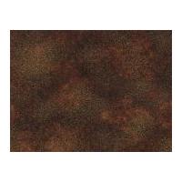 Timeless Treasures Shimmer Texture Metallic Poplin Quilting Fabric Chocolate