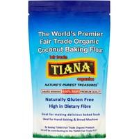 tiana organic fair trade pure low carb coconut flour 500g