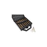 Titanium HSS drill assortment, 99 pieces Westfalia