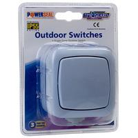 Timeguard TPSL01 Economy Outdoor Single Gang Switch