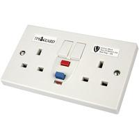 Timeguard RCD05WAV Valiance RCD Twin White Active