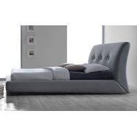 Time Living Sache Fabric Bed, King Size, Grey