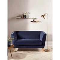 Timsbury Velvet Sofa - Navy