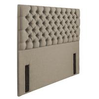 Tiffany Floorstanding Upholstered Headboard Fudge Double