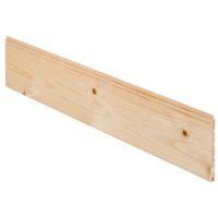 Timber Cladding Smooth Cladding (T)7.5mm (W)95mm (L)1800mm Pack of 10