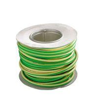 Time Single Core Conduit Cable 10mm² 6491B Green & Yellow 25m