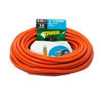 time 2 core round flexible cable 10mm 3182y orange 10m