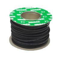 Time 3 Core Rubber Flexible Cable 1.0mm² 3183TRS Black 25m