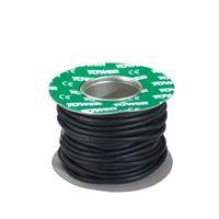 time 3 core pond flexible cable 075mm 3183p black 25m