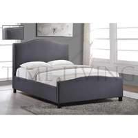 Time Living Tuxford Upholstered Bed Frame - Small Double - Grey