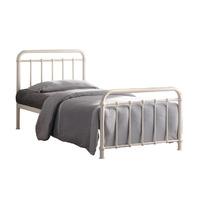 Time Living Miami Ivory Metal Bed Frame