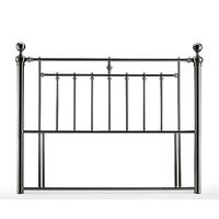 Time Living Alexander Headboard in Black Nickel - King