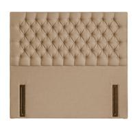 Tiffany Floorstanding Upholstered Headboard Oatmeal Small Double