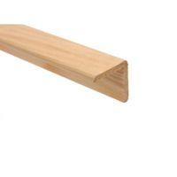 Timber Cladding Smooth Cladding (T)35mm (W)35mm (L)2400mm Pack of 1