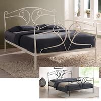 Time Living Seline 4FT 6 Double Metal Bedstead