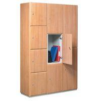 timber door locker cross medium 1800 x 380 x 380 1 comp