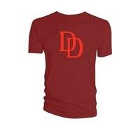 titan merchandise marvel t shirt daredevil logo size xl