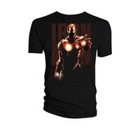 titan merchandise marvel t shirt iron man glowing hand and chest size  ...