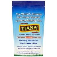 TIANA Fair Trade Organics Premier Raw Coconut Baking Flour Gluten Free (Coconut Flour (Pack of 12))