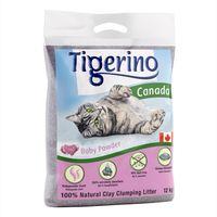 Tigerino Canada Cat Litter - Babypowder Scented - 6kg