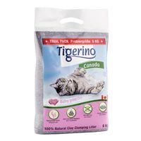 Tigerino Canada Cat Litter Trial Pack  Baby Powder - 6kg
