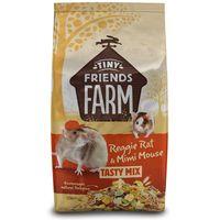 tiny friends farm reggie rat mimi mouse tasty mix 25kg